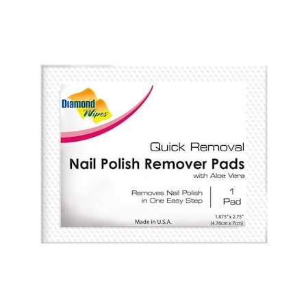 Diamond Wipes Nail Polish Remover Wipes, 500PK F160866F05